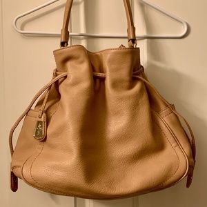 Cole Haan Large Handbag - Tan Leather Tote